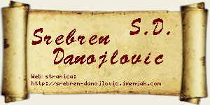 Srebren Danojlović vizit kartica